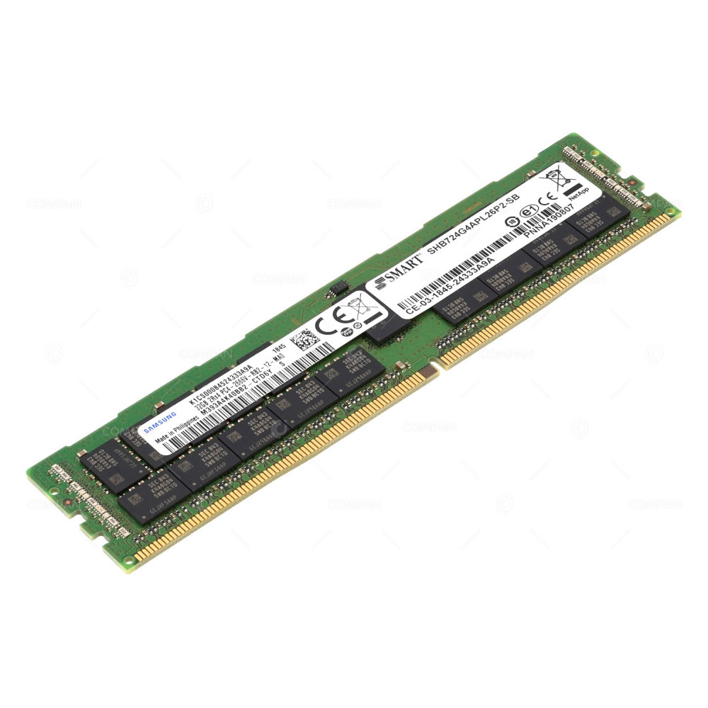 SHB724G4APL26P2-SB  NETAPP DDR4 32GB 2RX8 PC4-21333 2666MHZ RDIMM CL19